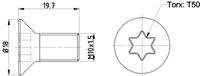 MINTEX TPM0016 Schraube, Bremsscheibe