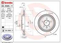 BREMBO 09D39311 Bremsscheibe