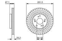 BOSCH 0986479781 Bremsscheibe