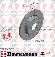 ZIMMERMANN 200253520 Bremsscheibe