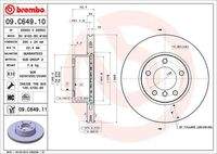 BREMBO 09C64911 Bremsscheibe
