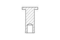 TEXTAR 86001500 Niete, Trommelbremsbelag