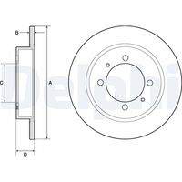 DELPHI BG3203 Bremsscheibe