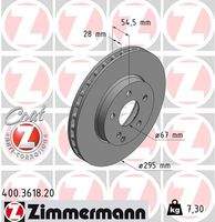 ZIMMERMANN 400361820 Bremsscheibe