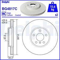 DELPHI BG4817C Bremsscheibe