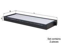 KNECHT LA912/S Filter, Innenraumluft