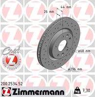 ZIMMERMANN 200253452 Bremsscheibe