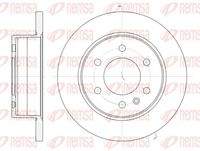 REMSA 6103500 Bremsscheibe