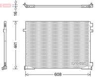 DENSO DCN23035 Kondensator, Klimaanlage