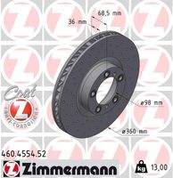 ZIMMERMANN 460455452 Bremsscheibe