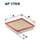 FILTRON AP170/6 Luftfilter