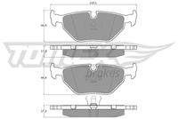 TOMEX Brakes TX1070 Bremsbelagsatz, Scheibenbremse