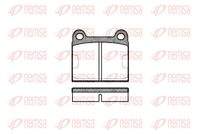 REMSA 000660 Bremsbelagsatz, Scheibenbremse