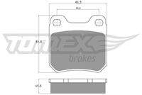 TOMEX Brakes TX1160 Bremsbelagsatz, Scheibenbremse