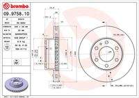 BREMBO 09975810 Bremsscheibe