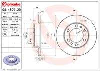 BREMBO 08450420 Bremsscheibe