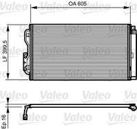 VALEO 814191 Kondensator, Klimaanlage