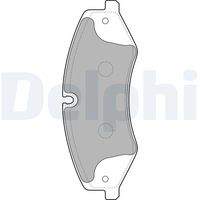 DELPHI LP2176 Bremsbelagsatz, Scheibenbremse