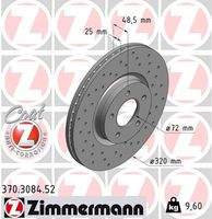 ZIMMERMANN 370308452 Bremsscheibe