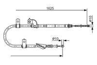 BOSCH 1987482081 Seilzug, Feststellbremse