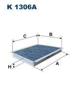 FILTRON K1306A Filter, Innenraumluft
