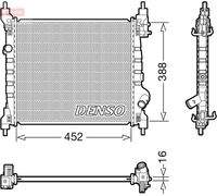 DENSO DRM15014 Kühler, Motorkühlung