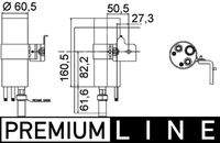 MAHLE AD290000P Trockner, Klimaanlage