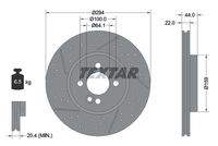 TEXTAR 92196703 Bremsscheibe