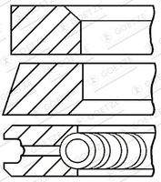 GOETZE ENGINE 0813750010 Kolbenringsatz