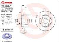 BREMBO 08960611 Bremsscheibe