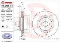 BREMBO 09548650 Bremsscheibe