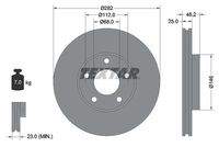 TEXTAR 92083603 Bremsscheibe