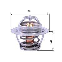 GATES TH00391G1 Thermostat, Kühlmittel