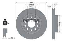 TEXTAR 92176903 Bremsscheibe