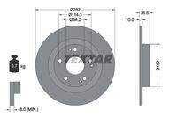 TEXTAR 92301303 Bremsscheibe