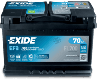 EXIDE EL700 Starterbatterie