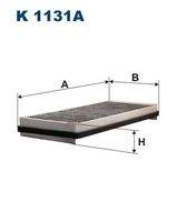 FILTRON K1131A Filter, Innenraumluft