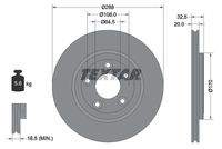 TEXTAR 92099100 Bremsscheibe