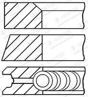 GOETZE ENGINE 0852750000 Kolbenringsatz