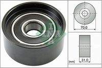 Schaeffler INA 532058810 Umlenk-/Führungsrolle, Keilrippenriemen