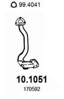 ASSO 101051 Abgasrohr