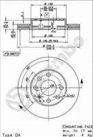 BREMBO 09863575 Bremsscheibe