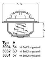 BorgWarner (Wahler) 300492D1 Thermostat, Kühlmittel