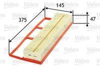 VALEO 585075 Luftfilter