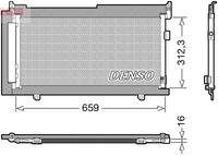 DENSO DCN36006 Kondensator, Klimaanlage