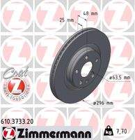ZIMMERMANN 610373320 Bremsscheibe