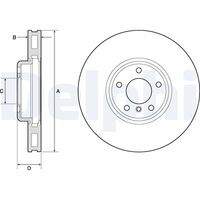 DELPHI BG9156C Bremsscheibe