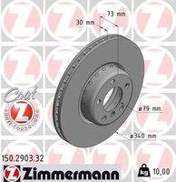 ZIMMERMANN 150290332 Bremsscheibe