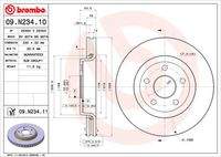 BREMBO 09N23411 Bremsscheibe