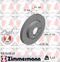 ZIMMERMANN 150340020 Bremsscheibe